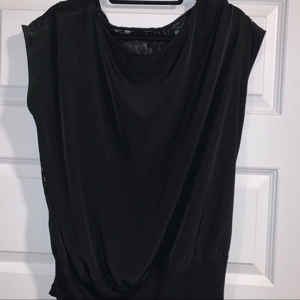 Black Lace Express Blouse